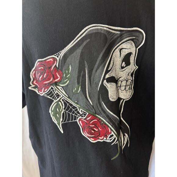Taco Tuesday Grim Reaper Graphic Tee - Size Large (Unisex) - Picture 6 of 7